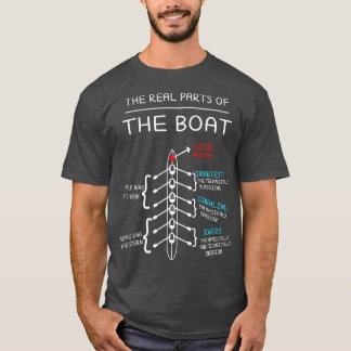 T-shirt Équipe de remorquage Railding Race Boat Coxswap