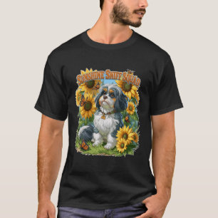 T-shirt Équipe de reniflage Sunshine et tournesols