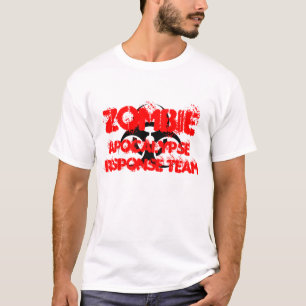 T-shirt Équipe de réponse à l'apocalypse zombie