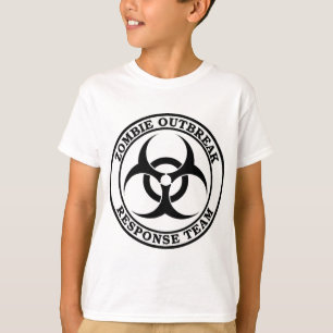 T-shirt Équipe de réponse de manifestation de zombi