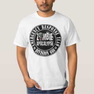 T-shirt Équipe de réponse de secours : Zombi Apacolypse
