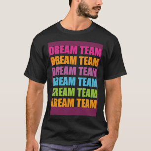 T-shirt Équipe de rêve de la rentrée scolaire Enseignant E