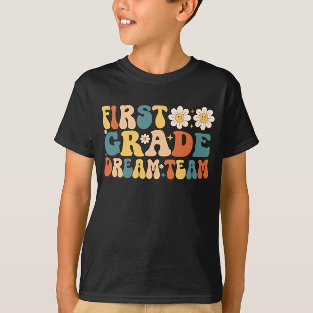 T-shirt Équipe de rêve de première année (Devant)