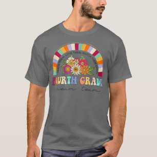T-shirt Équipe de rêve de quatrième année Rétro 4e année R