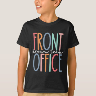 T-shirt Équipe de rêve du secrétariat de l'école du bureau