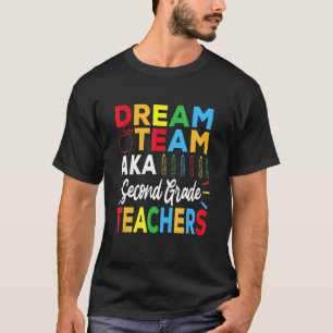 T-shirt Équipe De Rêve Enseignants De Jardin D'Enfants Ret