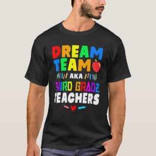 T-shirt Équipe de rêve pour la rentrée des classes Enseign