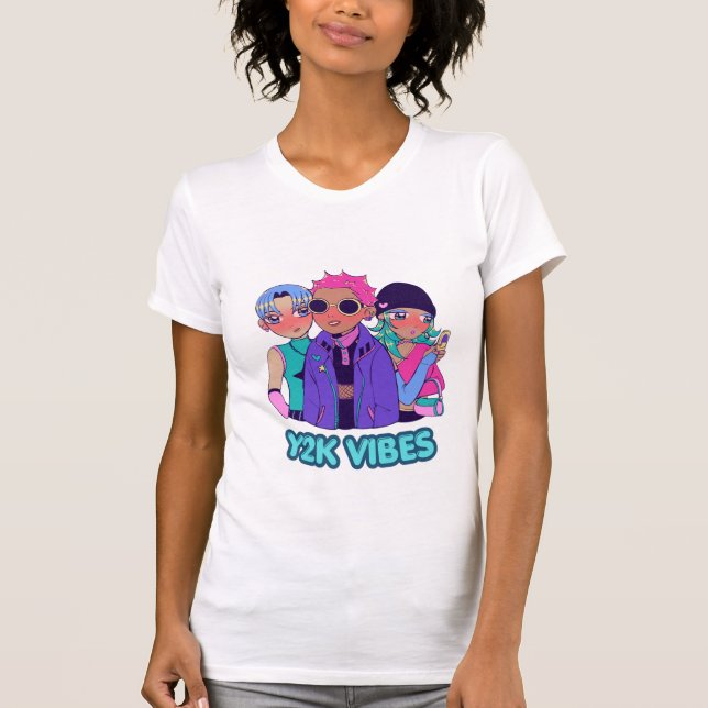 T-shirt Équipe de rêve Y2K (Devant)