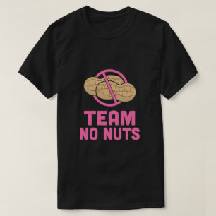 T-shirt Equipe de révélation de genre Pas de noix Fille