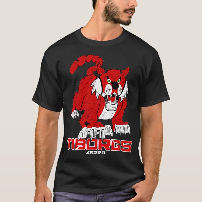 T-shirt Équipe de robotique de Tiborgs (Devant)