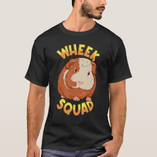 T-shirt Équipe de roue de Guinée Hamster de porc Hamsters