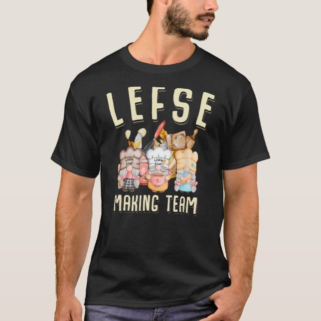 T-shirt Équipe De Roulement À Gauche Fabriquant Tomte Niss (Devant)