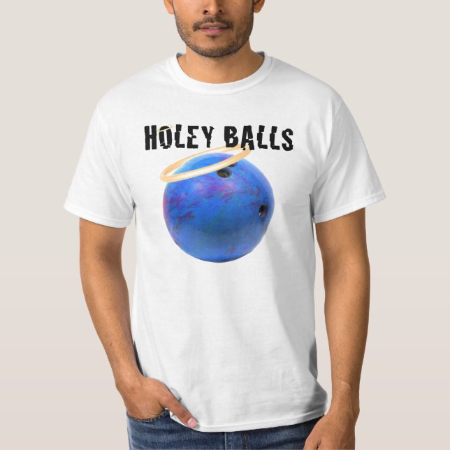 T-shirt Équipe de roulement de boules trouées (Devant)