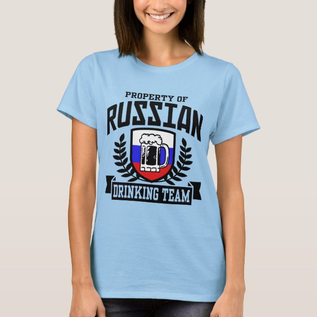 T-shirt Équipe de Russie (Devant)