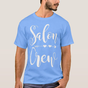 T-shirt Equipe de salon drôle coiffeuse coiffure ongle cos