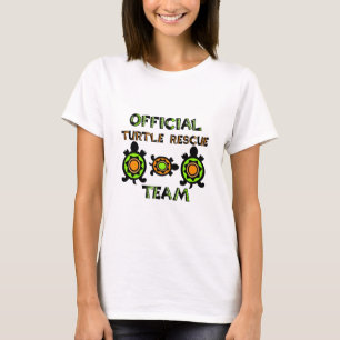 T-shirt Équipe de secours officielle 1 de tortue