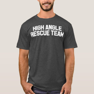 T-shirt Équipe de Secourt de la corde technique haute ten