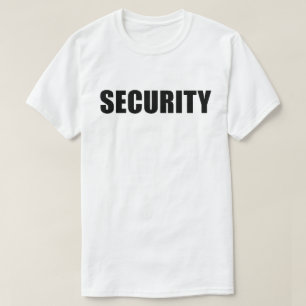 T-shirt Équipe de sécurité d'événement