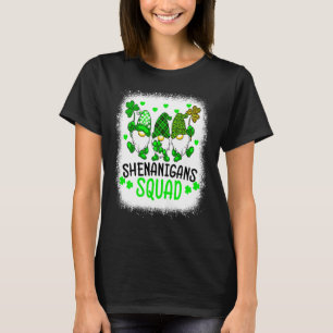 T-shirt Équipe de Shenanigans décolorés Gnomes de la Saint