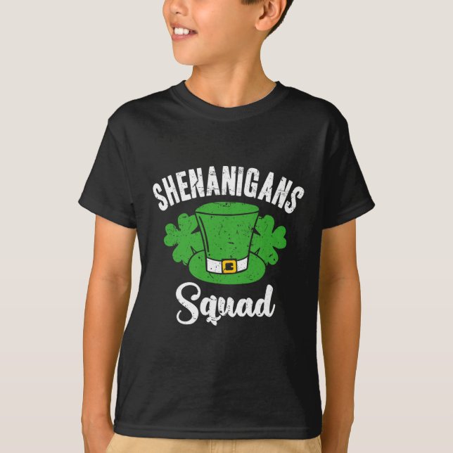 T-shirt Équipe de Shenanigans drôle de la Saint-Patrick Sh (Devant)