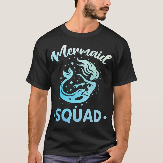 T-shirt Équipe de sirènes (Devant)