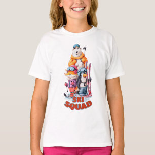 T-shirt équipe de ski