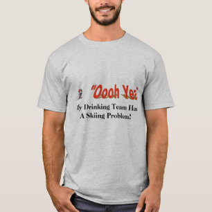 T-shirt Équipe de ski de Yea d'Oooh