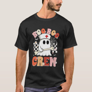 T-shirt Équipe de soins infirmiers fantômes Halloween