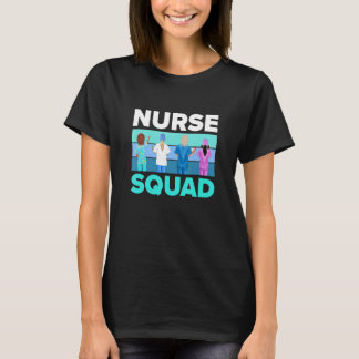 T-shirt Équipe de soins infirmiers Infirmières et soins
