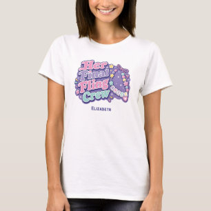 T-shirt Équipe de son dernier flirt, tenue de bachelorette