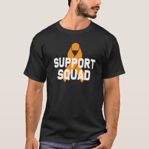 T-shirt Équipe de soutien à la sensibilisation à la leucém