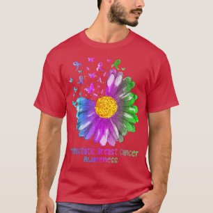 T-shirt Équipe de soutien à la sensibilisation au cancer d