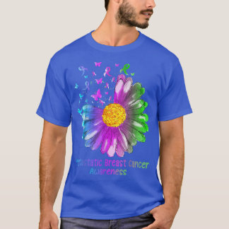 T-shirt Équipe de soutien à la sensibilisation au cancer d