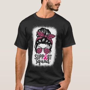 T-shirt Équipe de soutien à la sensibilisation au cancer M