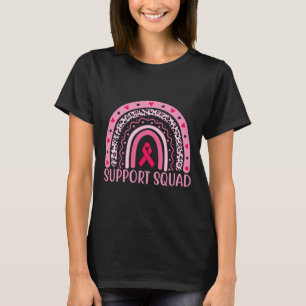 T-shirt Équipe de soutien au cancer Guerrier du sein Cance