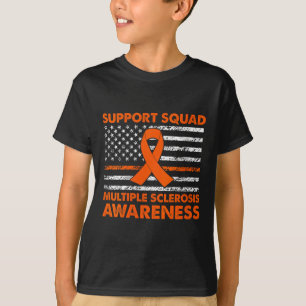 T-shirt Équipe de soutien aux femmes Sensibilisation à la