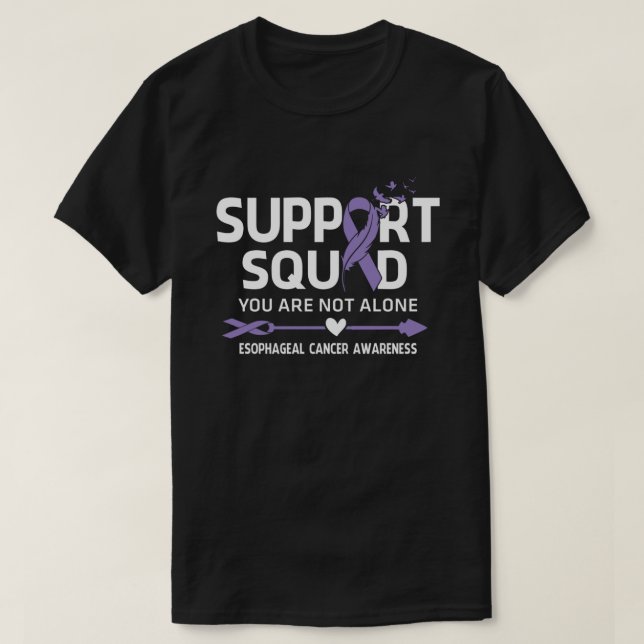 T-shirt Équipe de soutien aux guerriers Sensibilisation au (Design devant)
