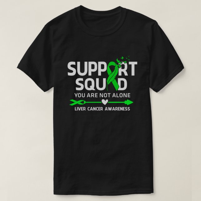 T-shirt Équipe de soutien aux guerriers Sensibilisation au (Design devant)