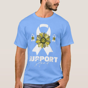 T-shirt Équipe de soutien Cancer de l'enfance rubéole de t