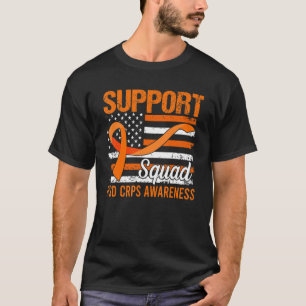 T-shirt Équipe de soutien du drapeau des États-Unis Sensib