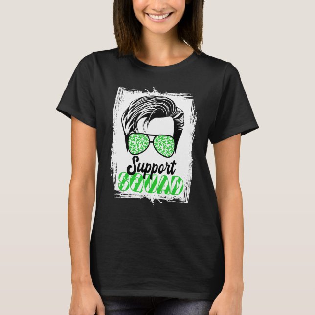 T-shirt Équipe de soutien I Défaut de naissance de l'intes (Devant)