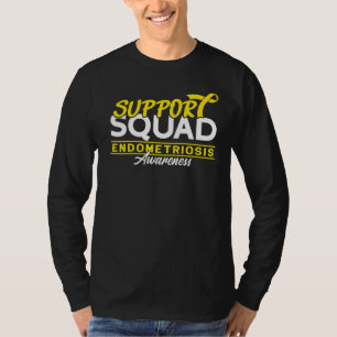 T-shirt Équipe de soutien I Endometrium de l'utérus Endome
