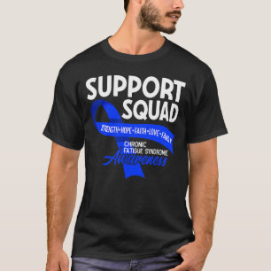 T-shirt Équipe De Soutien I Me Cfs Syndrome De Fatigue Chr