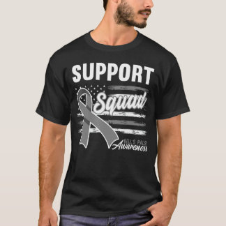 T-shirt Équipe de soutien I Muscles faciaux Paralyse I Bel