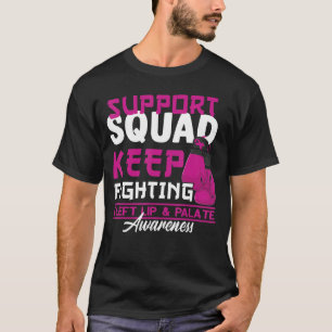 T-shirt Équipe de soutien I Orofacial Birth Defect Cleft L