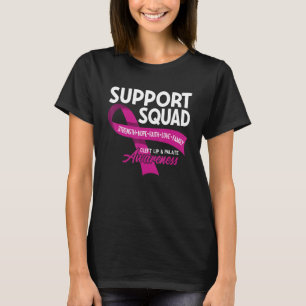 T-shirt Équipe de soutien I Orofacial Birth Defect Cleft L