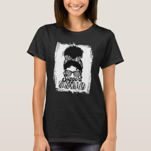 T-shirt Équipe de soutien I Zebra Ribbon I Ehlers Danlos S
