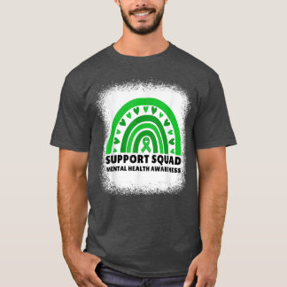 T-shirt Équipe de soutien Mois de la sensibilisation à la 