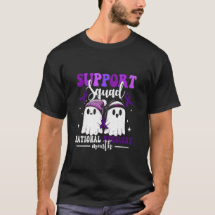 T-shirt Équipe-de-soutien Mois national de rétablissement