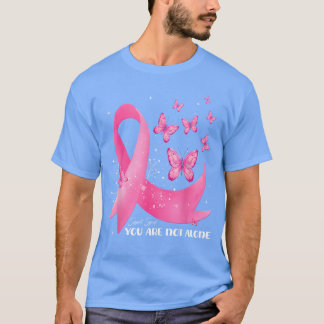 T-shirt Équipe de soutien Papillon Ruban Rose Sensibilisat